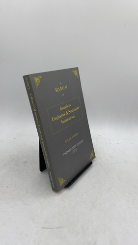 Manual american engineers - a, of